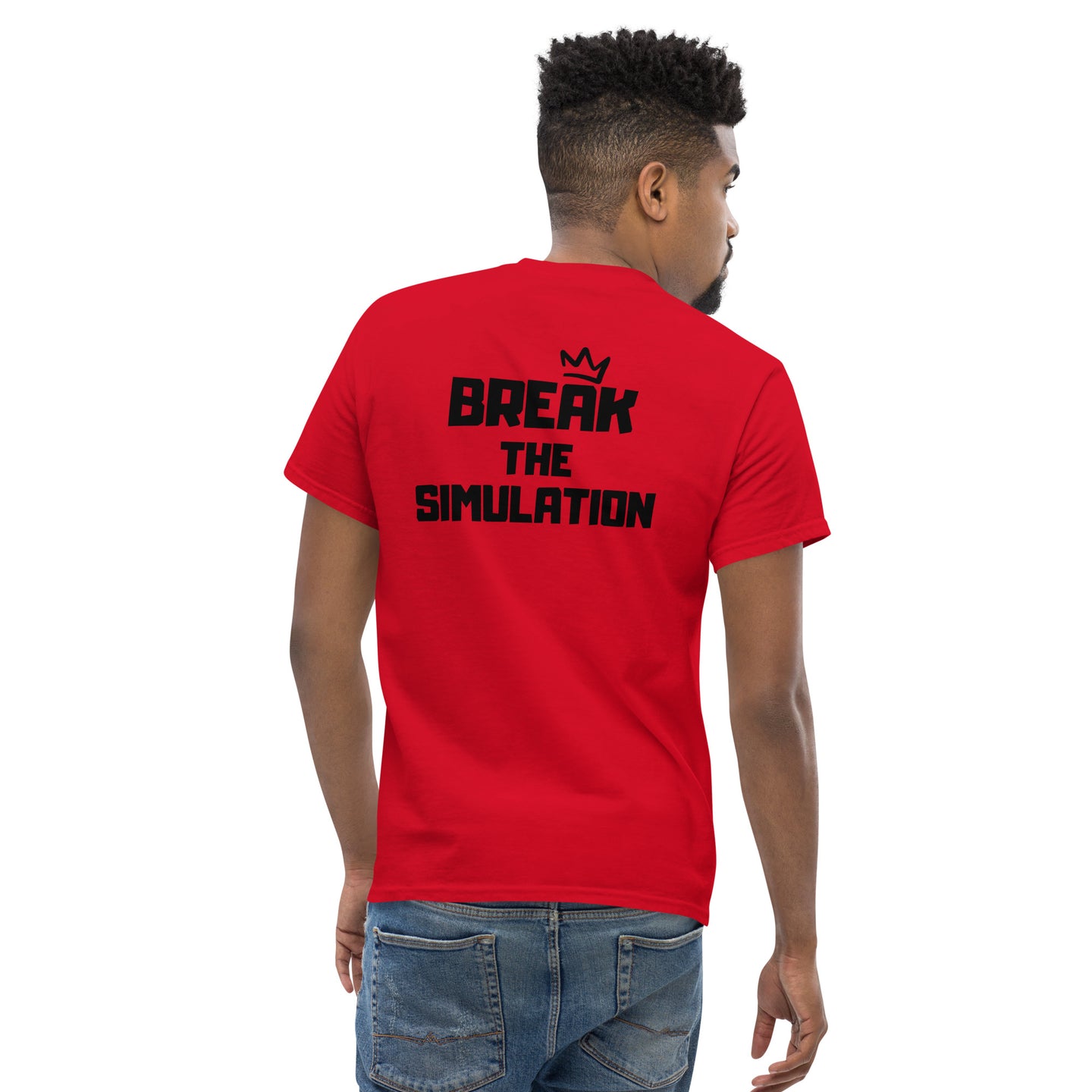 100% Cotton Simulation Tee