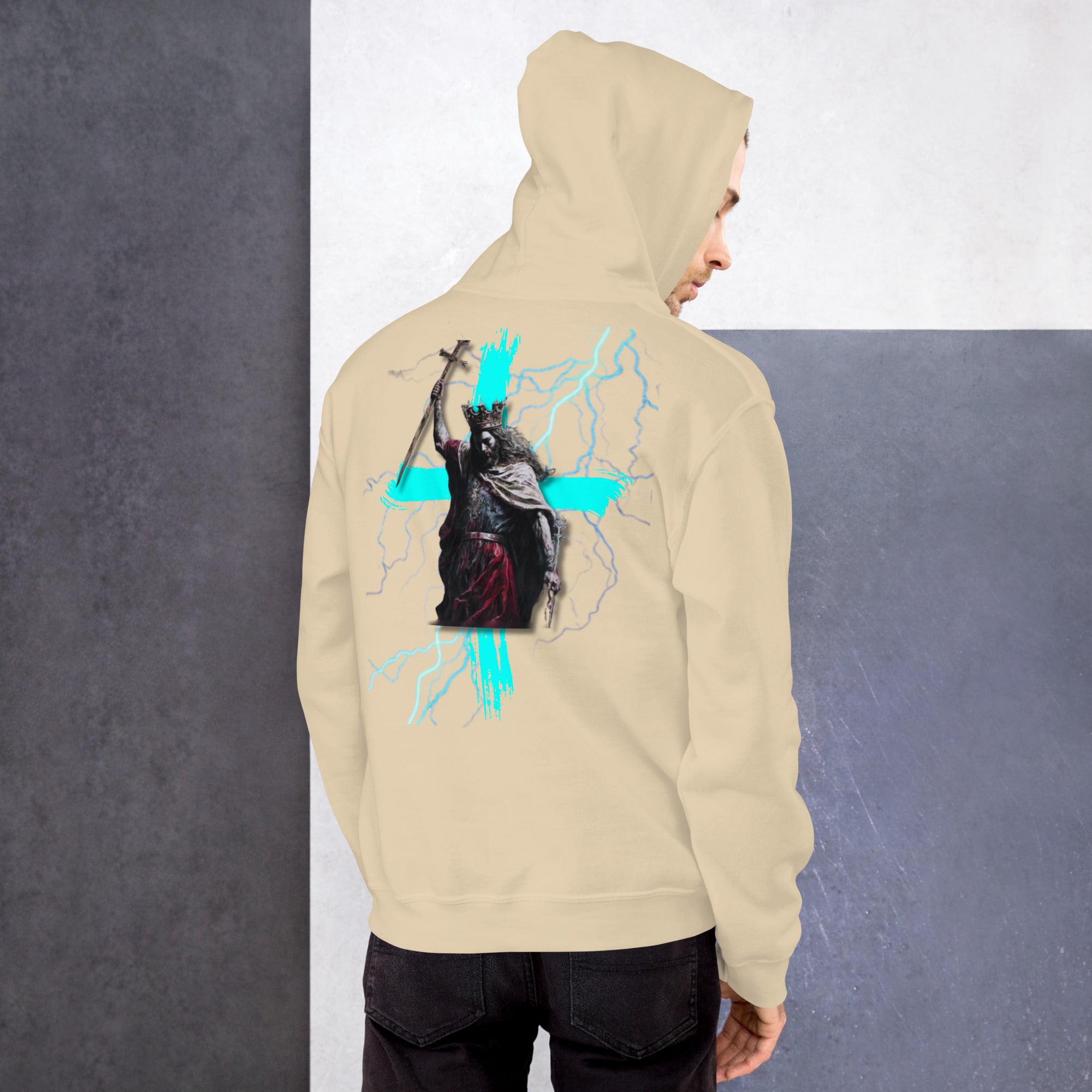 Unisex Jesus BackPrint Hoodie